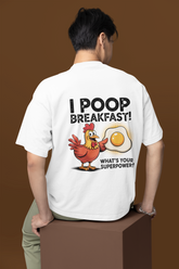 Funny Crab Poop Relaxed Fit Unisex Classic Crew T-Shirt